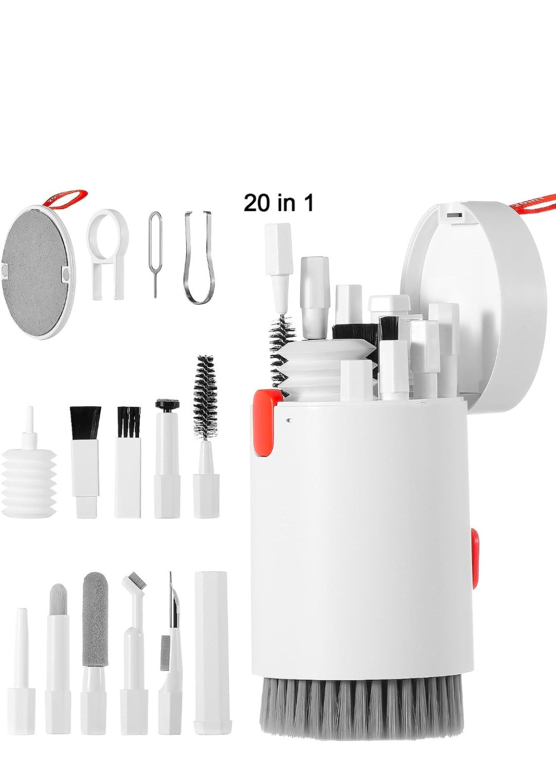 20-in-1 electronics cleaning kit accessories and uses