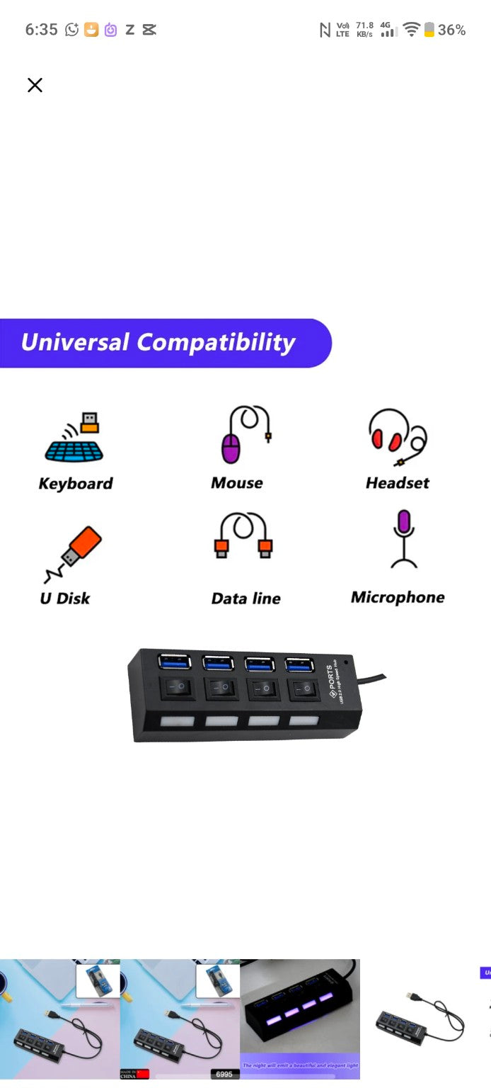 4-port USB hub feature image 7