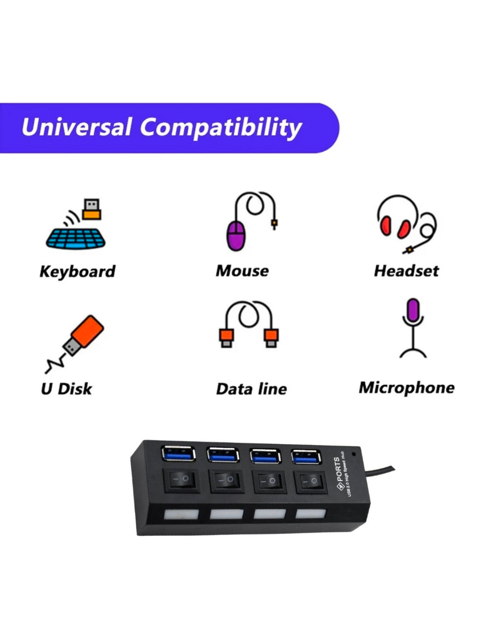 4-port USB hub feature image 8